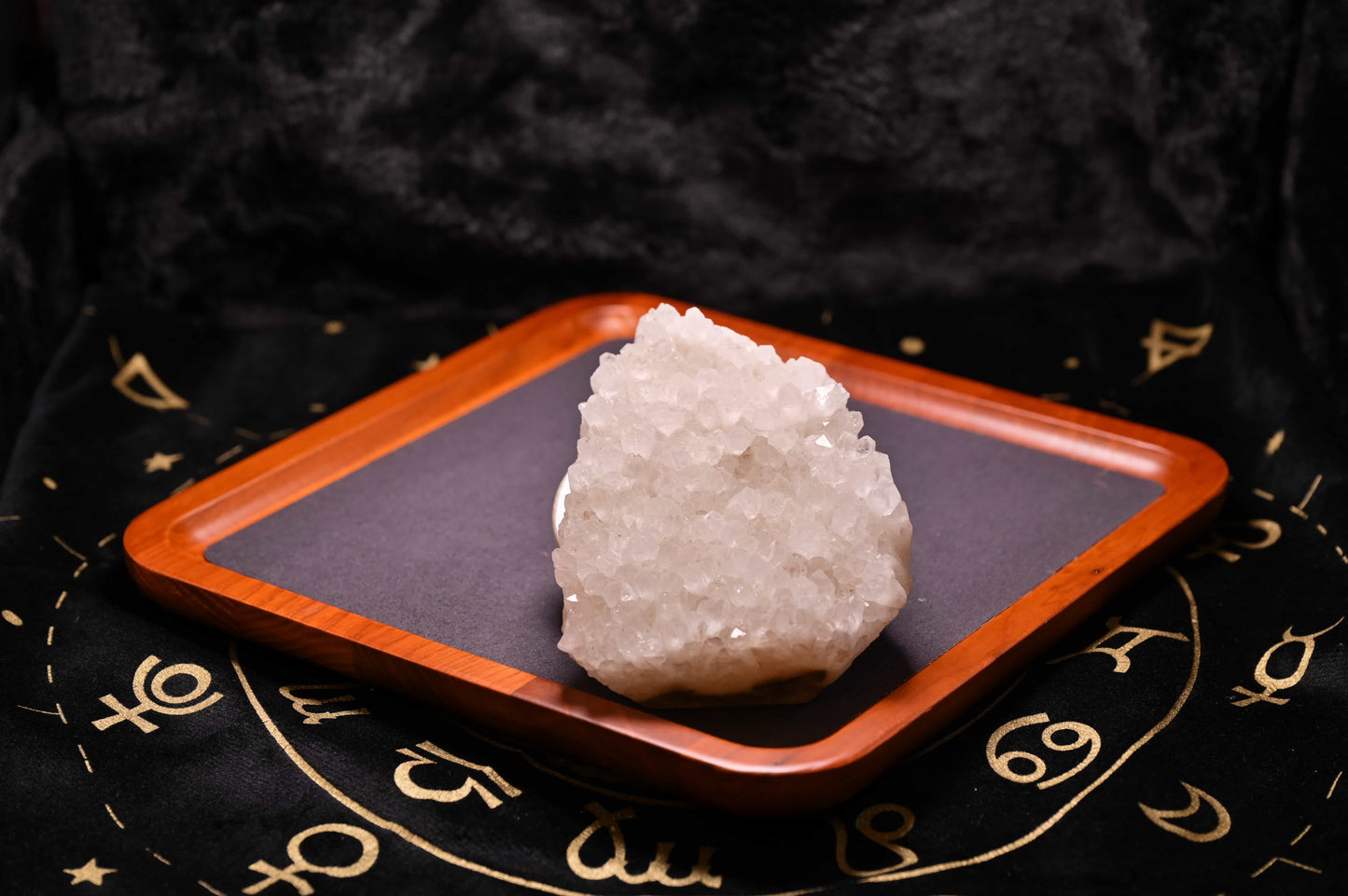 Natural White Quartz Cluster - Medium