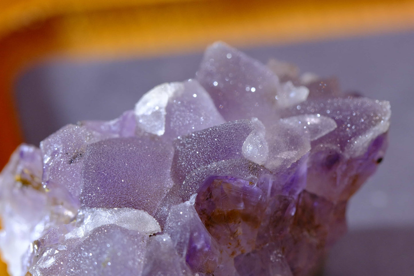 Natural Amethyst Crystal Cluster - Gummies Like - Small