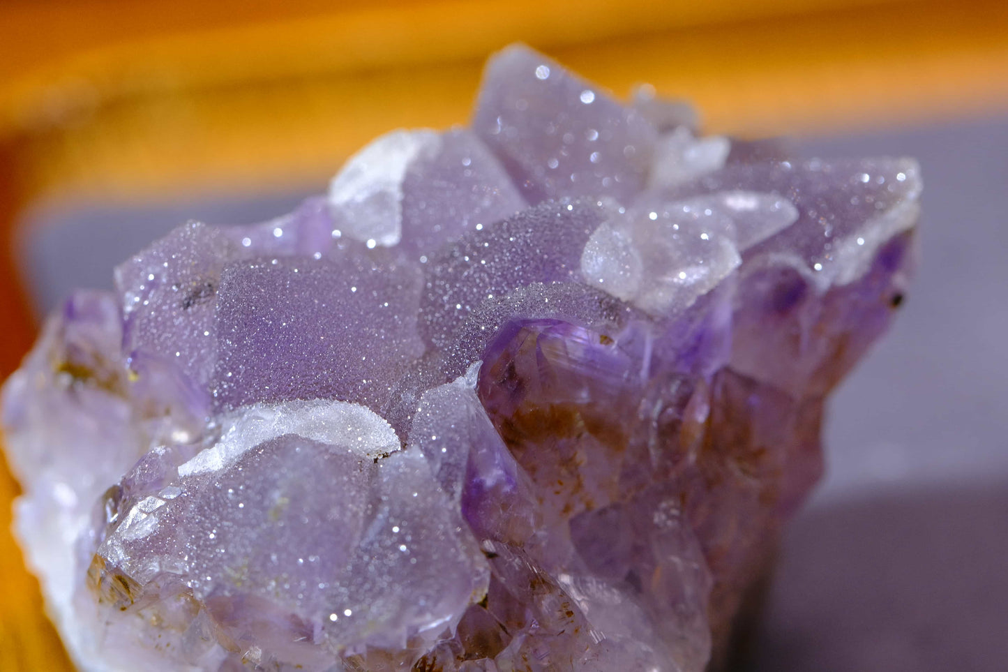 Natural Amethyst Crystal Cluster - Gummies Like - Small