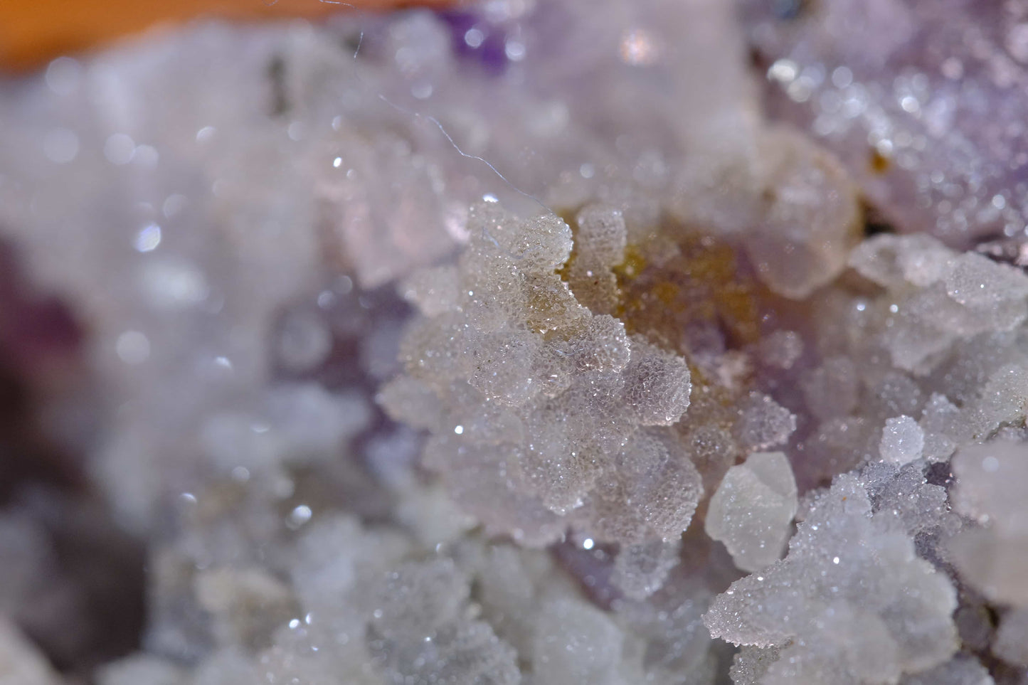 Natural Amethyst Crystal Cluster - With Associated Ore