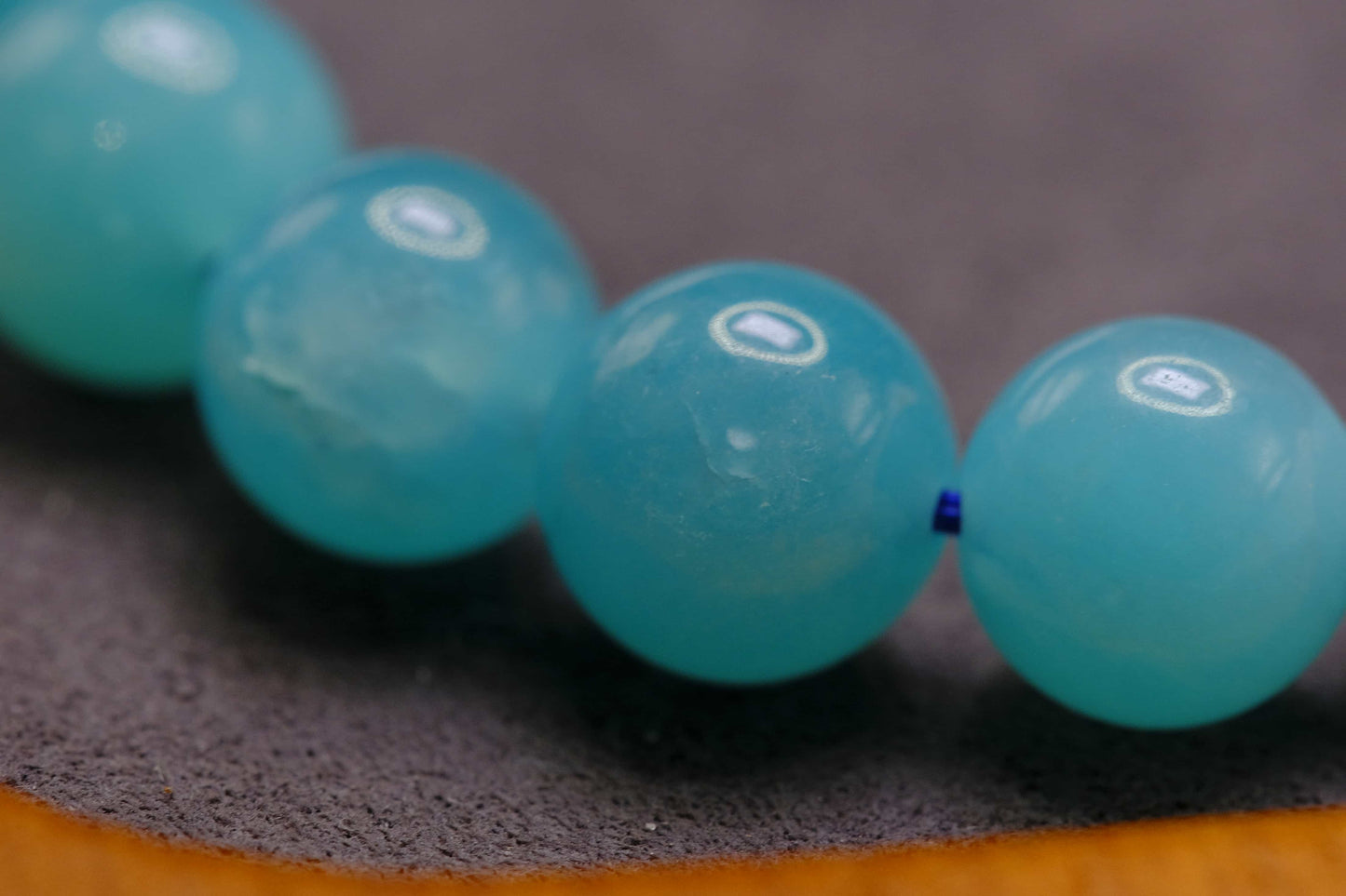 Natural Amazonite Beaded Bracelet